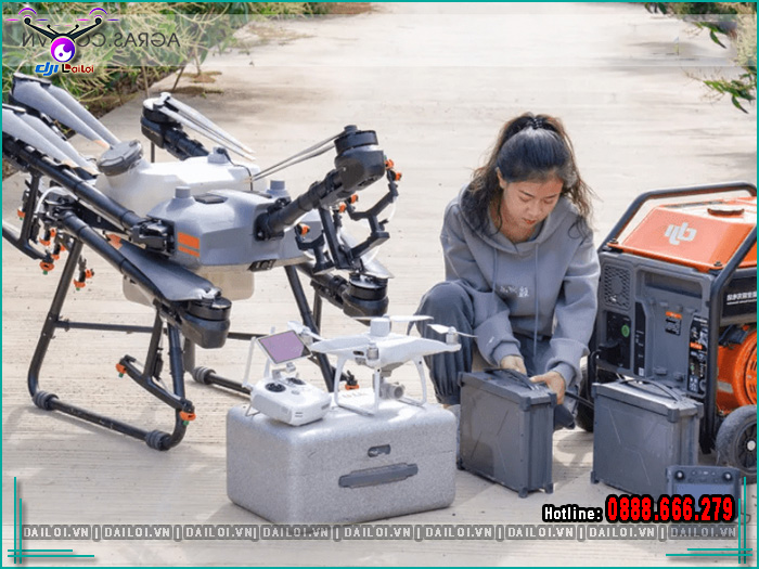 Máy bay phun thuốc Dji Agras T30