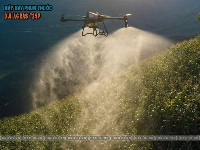 Máy bay phun thuốc DJI T25P