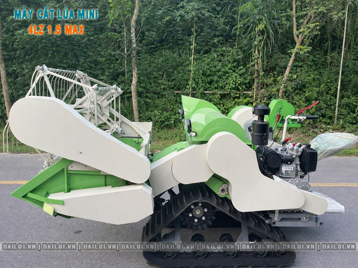 Giá máy gặt lúa liên hợp mini 4LZ 1.5 Max bao nhiêu?