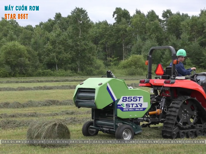 Máy cuốn rơm Star 855T