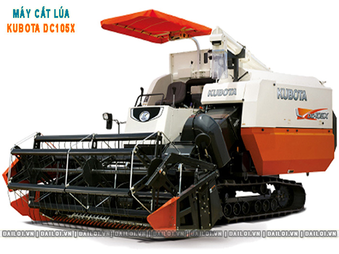 Máy cắt lúa Kubota 105X so với DC70 và DC93 có khác gì