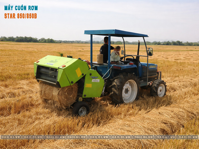 Máy cuốn rơm Star 850/850B