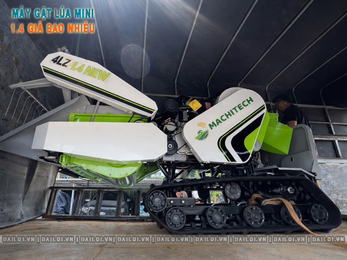 Máy gặt lúa mini 1.4 giá bao nhiêu? Cách chọn loại phù hợp