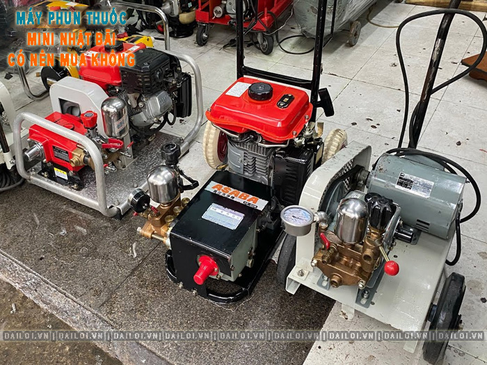 Có nên mua máy phun thuốc mini Nhật bãi hay không