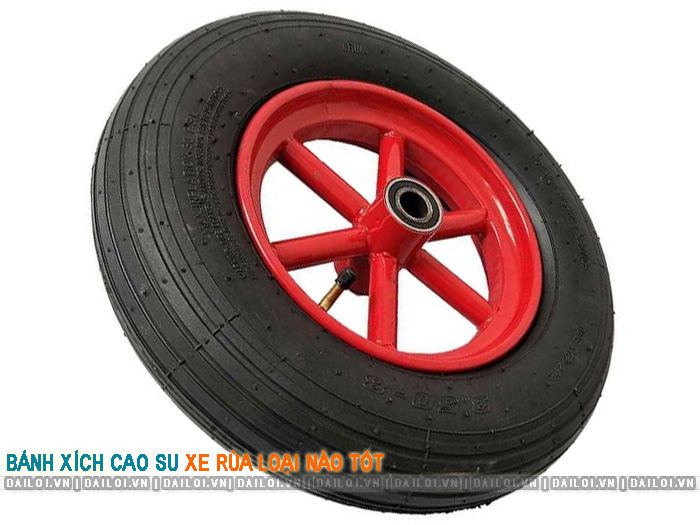 Bánh xích cao su xe rùa là gì? Chọn loại nào tốt