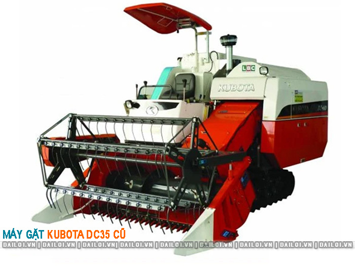 Giá máy gặt Kubota DC35 cũ bao nhiêu và nên mua không?