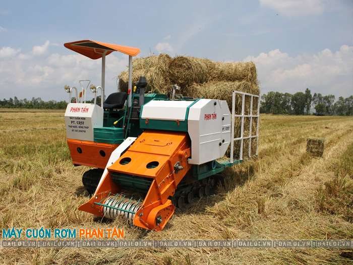 So sánh máy cuốn rơm Phan Tấn với Star và Runshine