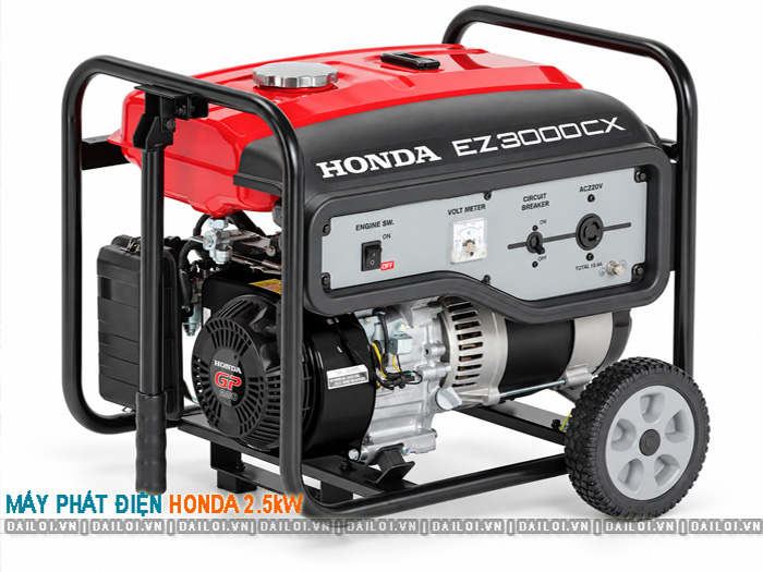 Các dòng máy phát điện Honda 2.5 kw và giá bán chi tiết