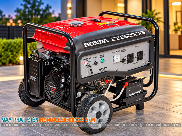 Các mẫu máy phát điện Honda 5kw chạy xăng và giá bán mới