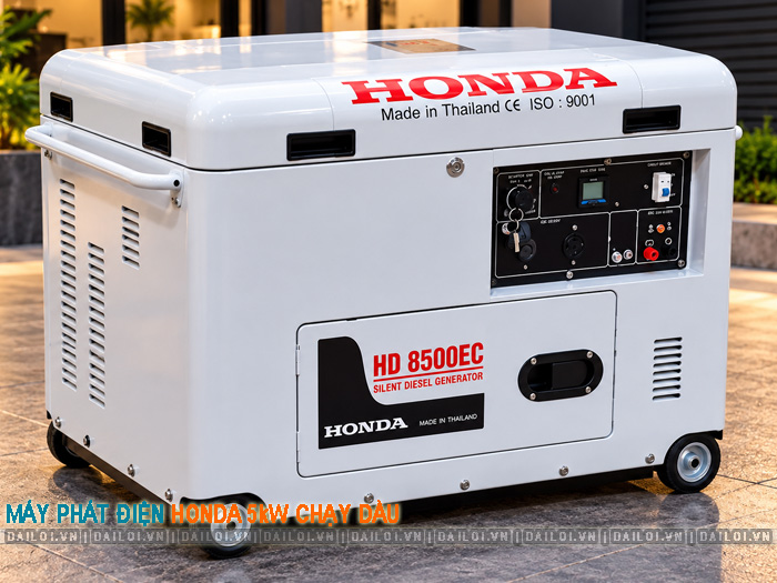Top 4 máy phát điện Honda 5kW chạy dầu nên cân nhắc mua