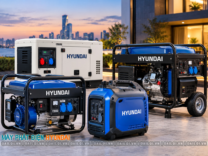 Máy phát điện Hyundai