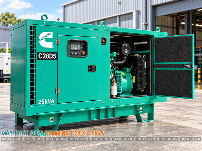 Máy phát điện Cummins C28D5 25kVA