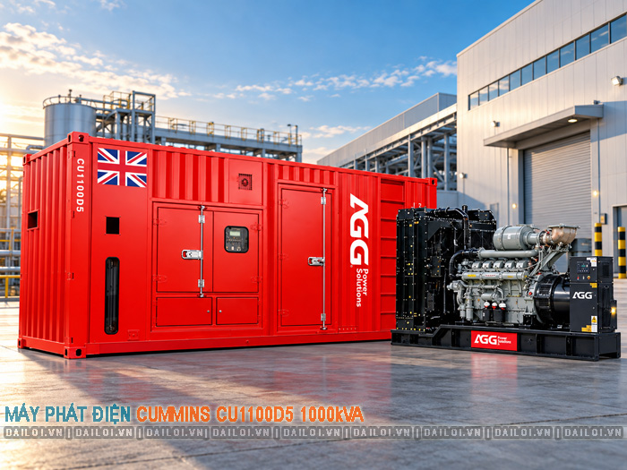 Máy phát điện Cummins CU1100D5 1000kVA