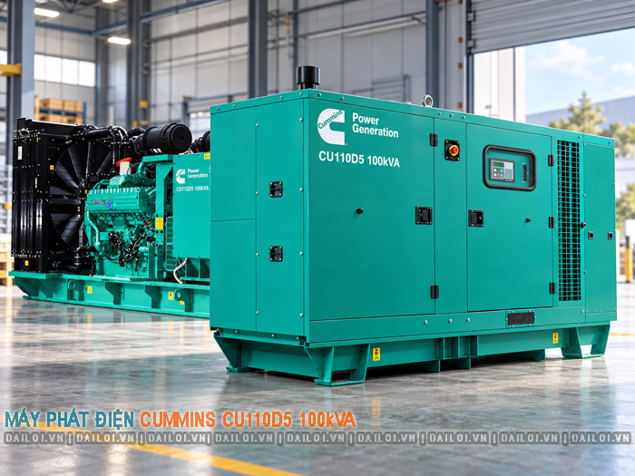 Máy phát điện Cummins CU110D5 100kVA