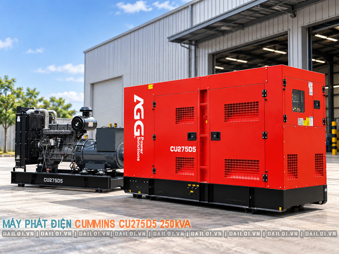 Máy phát điện Cummins CU275D5 250kVA