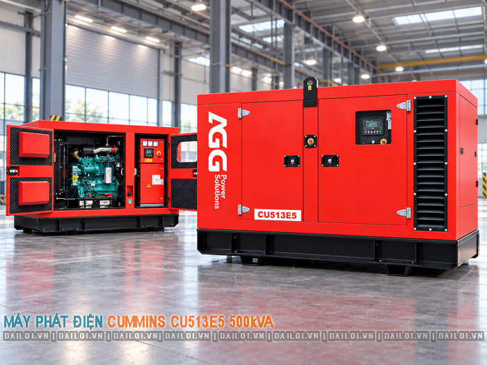 Máy phát điện Cummins CU513E5 500kVA