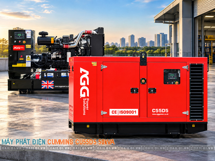 Máy phát điện Cummins CU55D5 50kVA