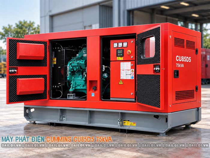 Máy phát điện Cummins CU85D5 75kVA