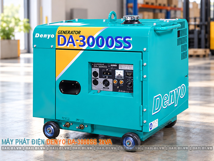 Máy phát điện Denyo DA-3000SS 3kVA