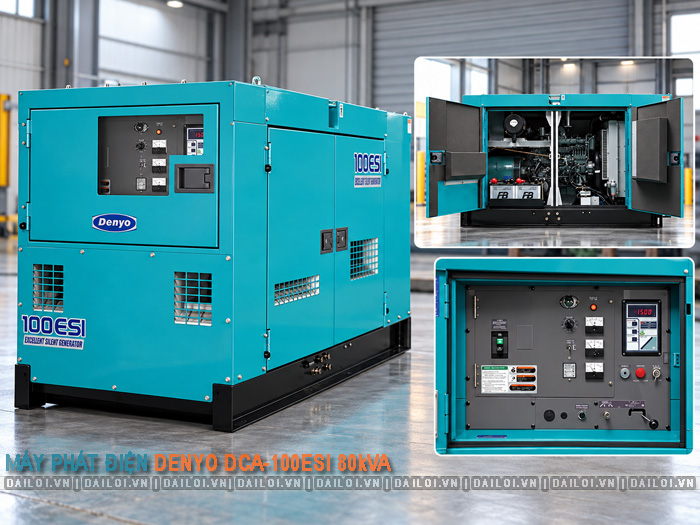 Máy phát điện Denyo DCA-100ESI 80kVA