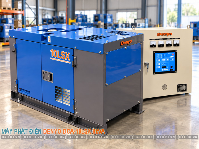 Máy phát điện Denyo DCA-10LSX 8kVA