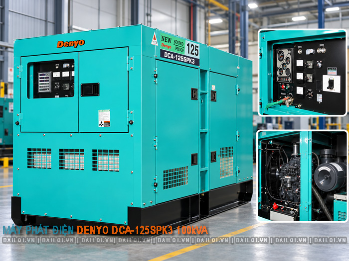 Máy phát điện Denyo DCA-125SPK3 100kVA