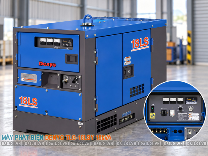 Máy phát điện Denyo TLG-18LSY 15kVA