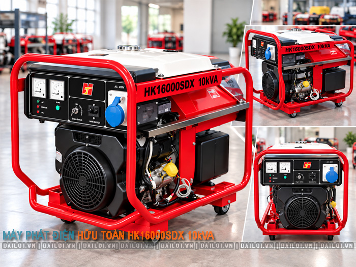 Máy phát điện Hữu Toàn HK16000SDX 10kVA