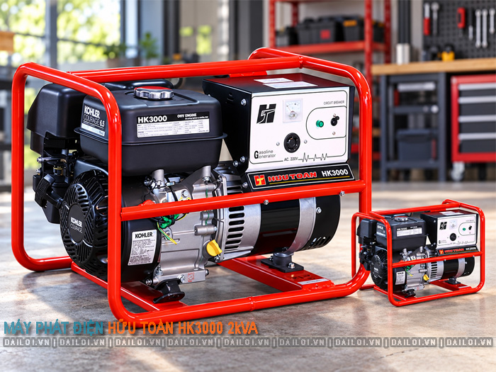 Máy phát điện Hữu Toàn HK3000 2kVA