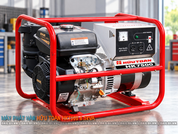 Máy phát điện Hữu Toàn HK7500 6.5kVA