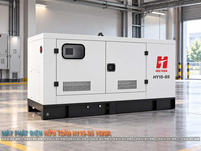 Máy phát điện Hữu Toàn HY15-S5 15kVA