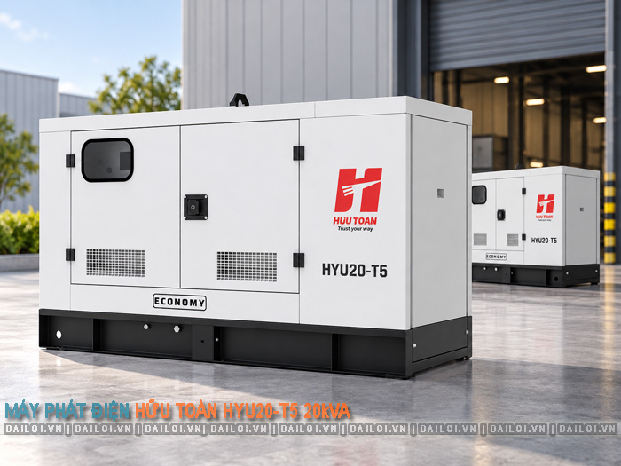 Máy phát điện Hữu Toàn HYU20-T5 20kVA