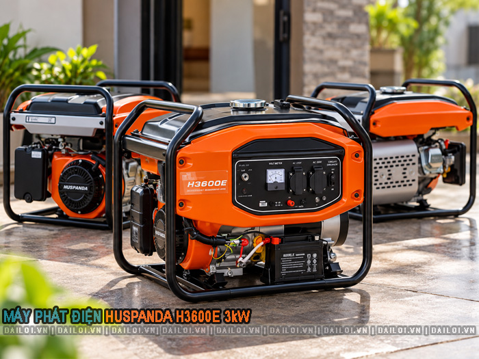 Máy phát điện Huspanda H3600E 3kW