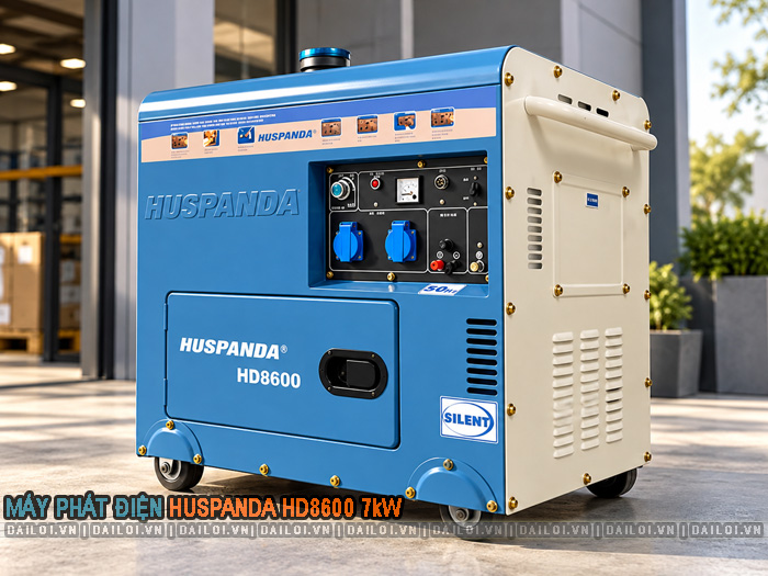 Máy phát điện Huspanda HD8600 7kW