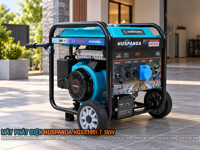 Máy phát điện Huspanda HGS8300I 7.5kW