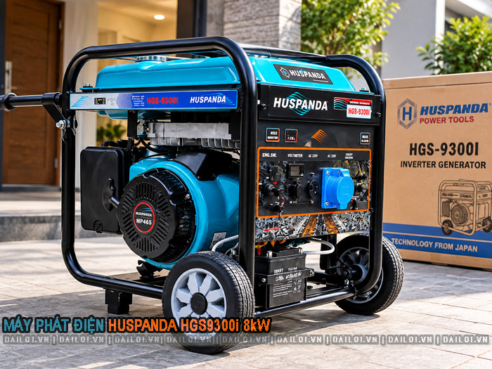 Máy phát điện Huspanda HGS9300i 8kW