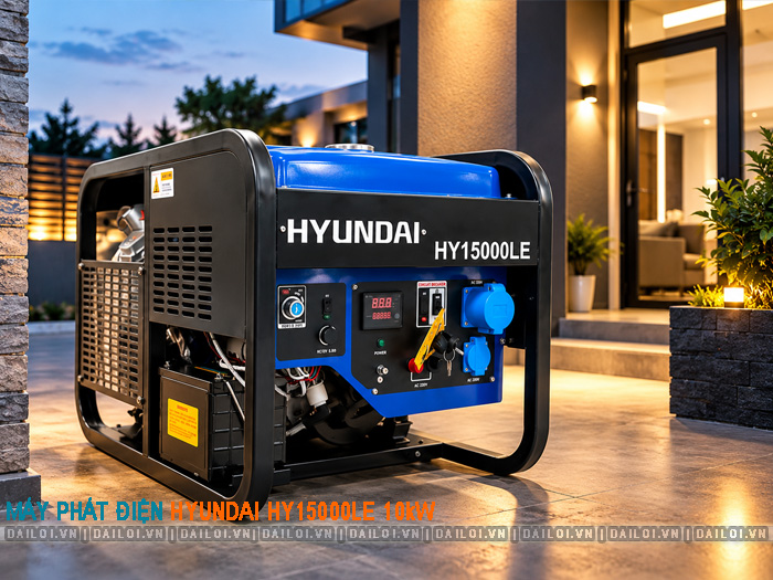 Máy phát điện Hyundai HY15000LE 10kW