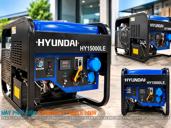Máy phát điện Hyundai HY15000LE 10kW
