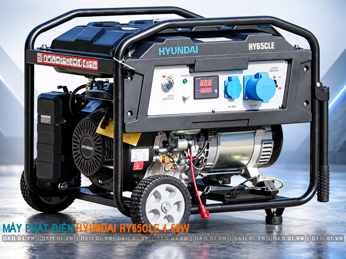 Máy phát điện Hyundai HY65CLE 4.5kW