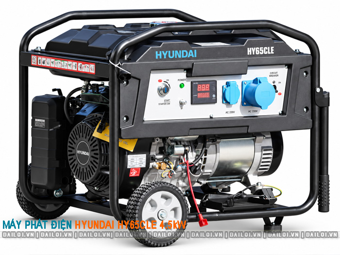 Máy phát điện Hyundai HY65CLE 4.5kW