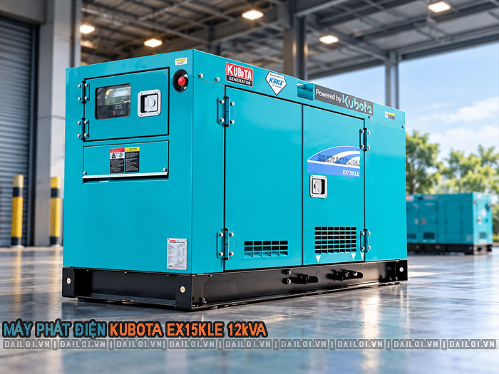 Máy phát điện Kubota EX15KLE 12kVA
