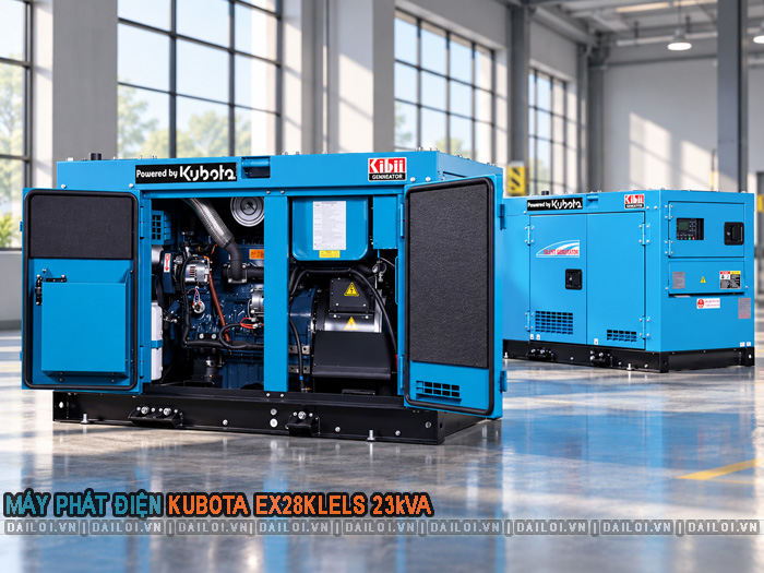 Máy phát điện Kubota EX28KLELS 23kVA