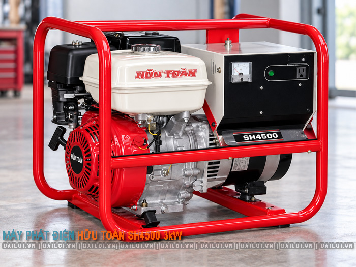 Máy phát điện Hữu Toàn SH4500 3kW