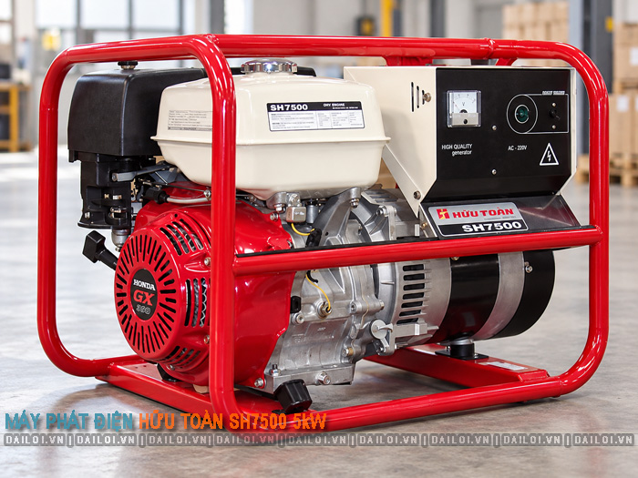 Máy phát điện Hữu Toàn SH7500 5kW