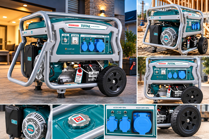 Máy phát điện Total TP175006 7.5kW