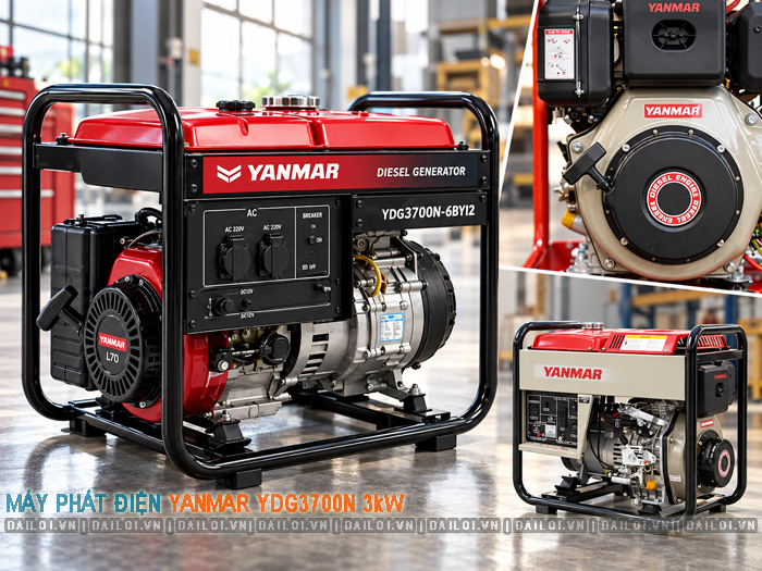 Máy phát điện Diesel Yanmar YDG3700N 3kW
