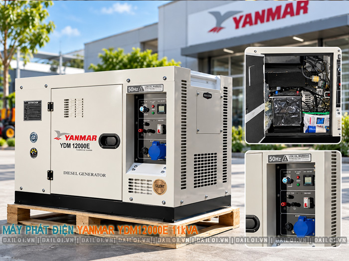 Máy phát điện Diesel Yanmar YDM12000E 11kVA