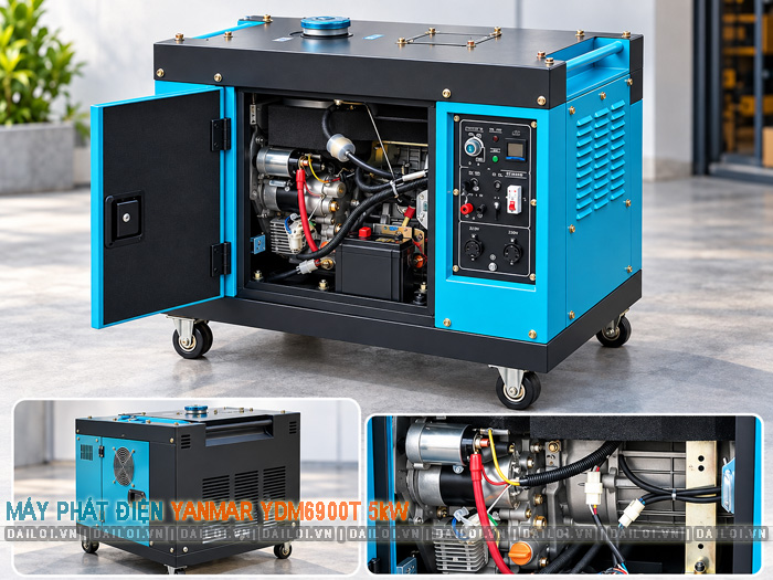 Máy phát điện Diesel Yanmar YDM6900T 5kW