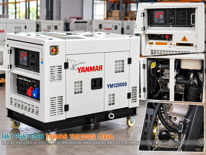 Máy phát điện Diesel Yanmar YM12000S 13kVA