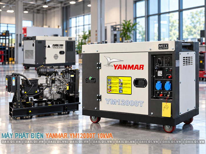 Máy phát điện Diesel Yanmar YM12000T 10kVA